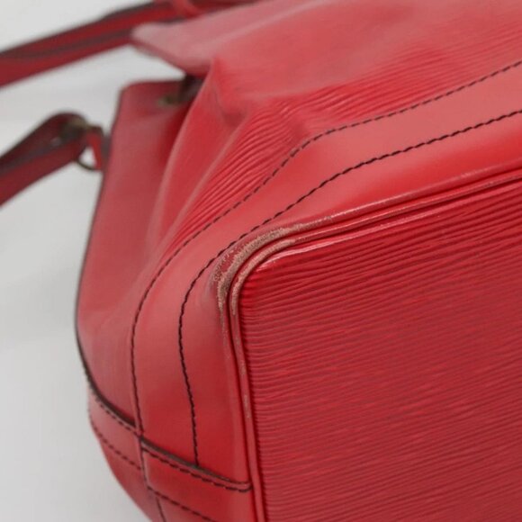 LOUIS VUITTON Epi Noe Shoulder Bag Red M44007 LV Auth 127203 - Picture 5 of 16